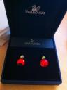 Сережки Swarovski Crystal - Fruity Apple Pierced Earrings