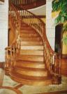 Изготовление деревянных лестниц, покраска деревянных изделий